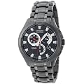 Citizen Men's Eco-Drive Calibre 8700 Black Ion-Plated Stainless Steel Watch #BL8097-52E
