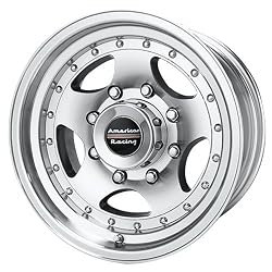 American Racing AR23 Machined Wheel with Clear Coat (16x8"/8x6.5")