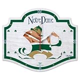 Notre Dame High Definition Wall Clock (Vault Leprechaun)