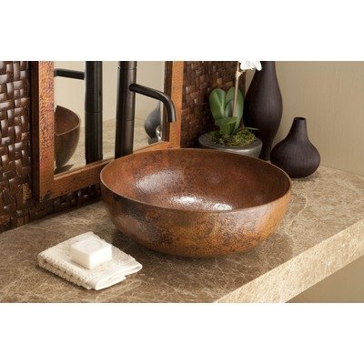 Maestro Round Hand Hammered Brushed Nickel