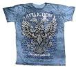 Fedor Warbird Signature Series S/S Guys T-shirt in Slate Blue by Affliction Clothing