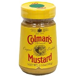 Colman's Original English Prepared Mustard 3.53 oz (Pack of 6)