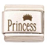 Princess Italian Charm Stainless Steel 9mm