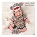 The Ashton-Drake Galleries Tiny Miracles Michael's Monkey Shines Lifelike Tiny Baby Boy Doll