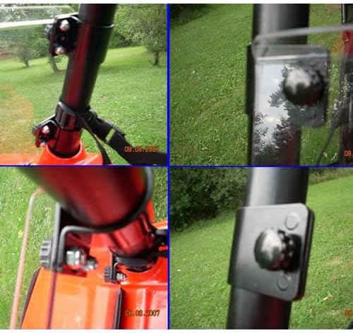Extreme Metal Products EMP-10590 Quick Connect Windshield Clamp Large For 2 Inch Roll Cages