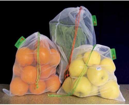 New - 3B Bags Reusable Produce Bags - 3 Count