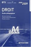 Droit BTS 1e ann�e : Guide p�dagogique