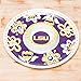 Glory Haus LSU Chip -FeetN Dip Platter, 14-Inch