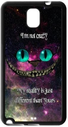 Nebula Space I'm not crazy my reality is just different than yours Protective Rubber Cover Case for SamSung Galaxy Note 3