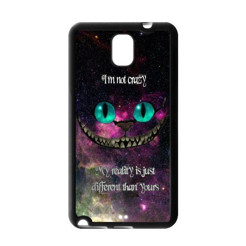Nebula Space I'm not crazy my reality is just different than yours Protective Rubber Cover Case for SamSung Galaxy Note 3