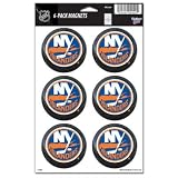New York Islanders Official Logo 6 Magnet Set