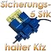 5 St�ck KFZ Sicherungshalter f�r Schnellmontage - mit Schneide- / Klemmtechnik -