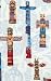 Southwest Indian Totem Poles Decorative Switchplate Cover