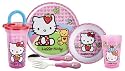 Zak Designs 6-Piece Hello Kitty Set