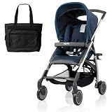Inglesina AG54D5NAVUS AVIO Stroller with Diaper Bag - Navy