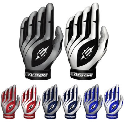 Childrens Toyshop  Sporting Goods : Baseball - Easton Home and Road VRS Batting Gloves - 2 pack