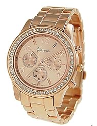 Crawford Boyfriend Watch-rose Gold