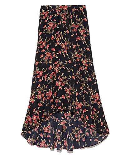 (スナイデル)snidel バリエーションフラワーロングヘムスカート