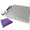 225 LED LIGHT BOARD RED AND BLUE HYDROPONIC GROW LIGHT (14W - INCLUDES HANGER) ** 60 x Blue 465 Nanometer Wavelength LED's & 165 x Red 650 Nanometer Wavelength LED's ** FREE DELIVERY