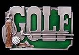Golf Colored Belt Buckle