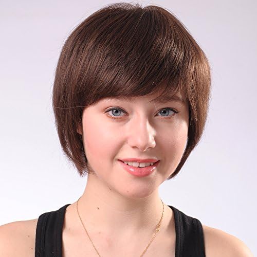 Maysu new hairstyle 100% human hair wigs natural soft straight hair extensions for women