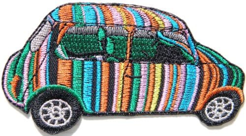 Paule Smith Mini Cooper Coupe Car Hippie Jacket Patch Sew Iron on Logo Embroidered Badge Sign Costume bY PRINYA SHOP