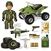 Mighty World Armed Forces 8589 Captain Cliff the ATV Scout_s-1