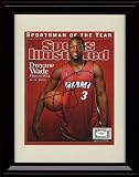 Framed Dwayne Wade Sports Illustrated Autograph Print