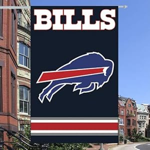 Buffalo Bills Applique Banner Flag by 