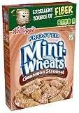 Kellogg's Frosted Mini Wheats Bite Size Cinnamon Streusel 15.5-ounce (Pack of 4)