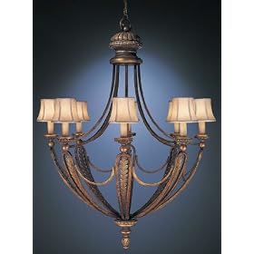 Fine Art Lamps European Crossroads 120340 Large 8-LT 480w (49H x 38W) Chandelier Lighting... by Fine Art Lamps