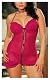 Cheapest Dreamgirl Women’s Plus Size Ruffled Lover Babydoll Right Now