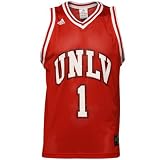 adidas UNLV Runnin' Rebels #1 Red Replica Basketball Jersey