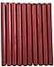 XICHEN10PCS Vintage Sealing Glue Gun Sealing Wax Wax Sticks Wax Seal Supplies a Variety of Colors (New Red Wine)