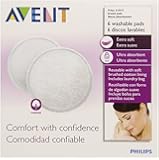 Philips AVENT Washable Nursing Pads, 6-Count