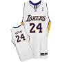 Kobe Bryant White adidas NBA Authentic Los Angeles Lakers Jersey