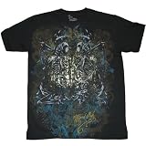 MIAMI INK PREMIUM ASUNDER 2-Sided Fine Woven Charcoal Licensed Tee