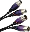 Monster Cable M DJ-X-4M Monster DJ Cables 4 meter pair XLR Male to XLR Female