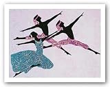 Ailey Dancers I - Serigraph by Marco 24x18 Art Print Poster African-American