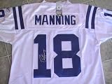 PEYTON MANNING SIGNED AUTOGRAPHED JERSEY INDIANAPOLIS COLTS COA
