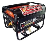 Powerland PD4000E 4,000 Watt 6.5 HP OHV Gas Powered Portable Generator With Electric Start & Wheel Kit (CARB Compliant)