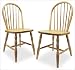 Kitchen & Housewares : Winsome 83237 Windsor Dining Chair in Natural (Set of 2)