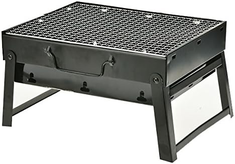 Stainless Steel portable compact folding BBQ Outdoor grill for 2-3 person, Barbecue Indoor / Outdoor Grill