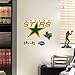 NHL Dallas Stars Fathead Teammate Logo Decal, 13 x 8-inches