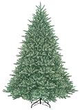 9' Just Cut Full Natural Frasier Fir Pre-Lit Artificial Christmas Tree - Clear