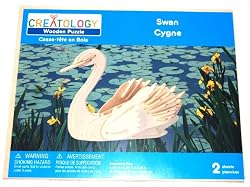 Creatology Wooden 3D Puzzle, Swan (1 Each)