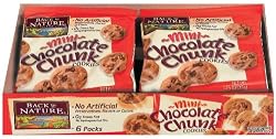 Back to Nature Mini Chocolate Chunk Cookies, 1.25-Ounce Bags (Pack of 24)