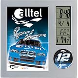 Wincraft Ryan Newman Desk Clock Thermometer