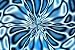 Fractal Flower Bloom - Blues - 36