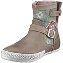 Timezone Cocos ST "brush/textile flower" 81052 Damen Halbschuhe